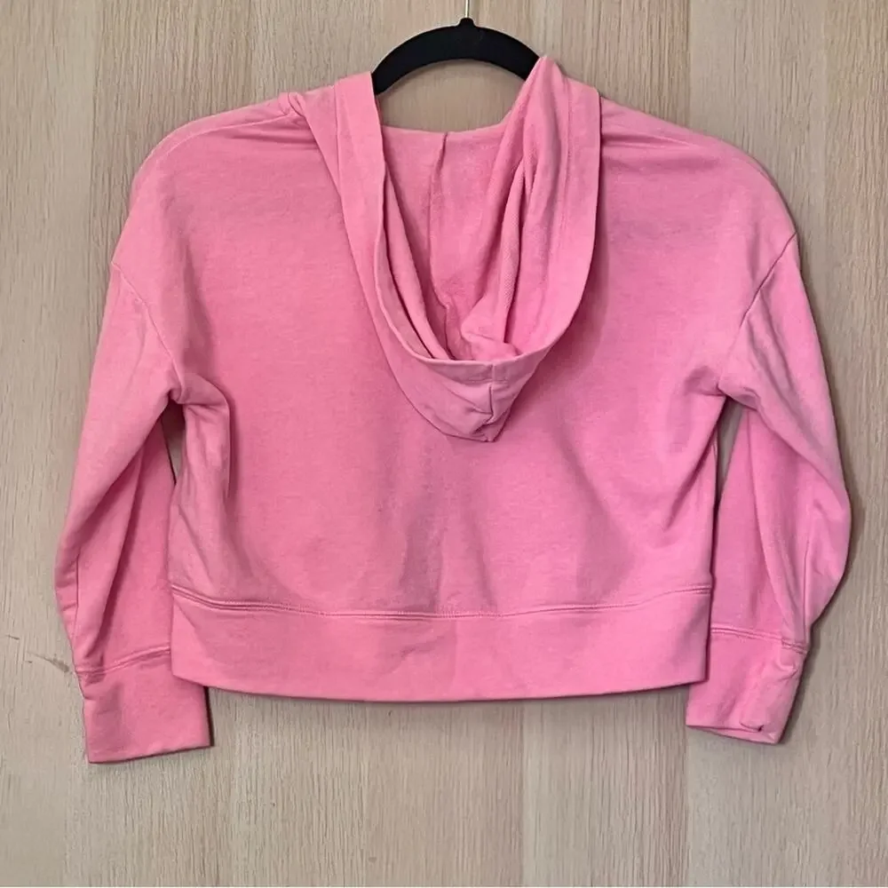 Old Navy Girls Pink Heart Zip Up Jacket